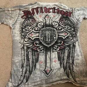 Affliction Live Fast Brand T shirt. Bought long time ago but no longer wear it.